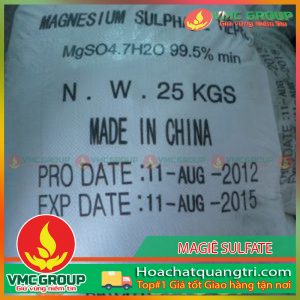 MAGIÊ SULFATE , MGSO4.7H20 99,5% TQ VH - HCQT