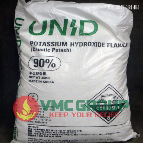 HÓA CHẤT CÔNG NGHIỆP POTASSIUM HYDROXIDE – KOH 90% - HCQT - Ảnh 3