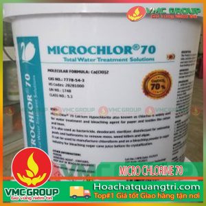 MICROCHLORINE 70 - CLO NHẬT - CA(OCL)2- XỬ LÝ NƯỚC THỦY SẢN - HCQT
