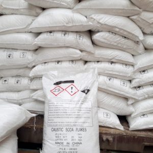 XÚT VẢY NaOH 99% COUSTIC SODA FLAKES Trung Quốc - HCQT - Ảnh 2