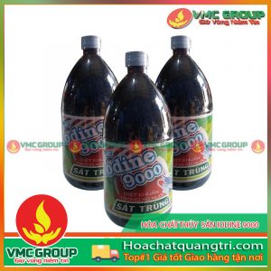 DIỆT KHUẨN SÁT TRÙNG THỦY SẢN IODINE 9000 - HCVMQT