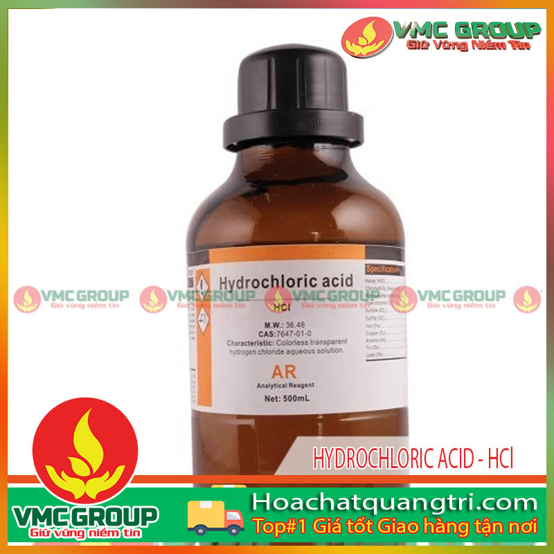 HYDROCHLORIC ACID - HCl - HCVMQT