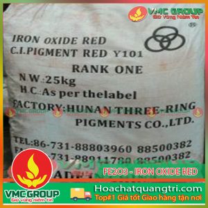 IRON OXIDE RED Y101 3 LOẠI- Fe2O3 - HCVMQT
