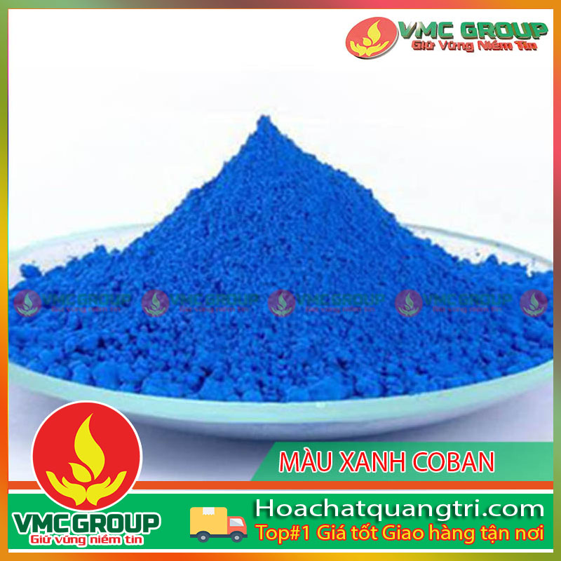 MÀU XANH COBAN TẠO MÀU XANH CHO GỐM SỨ GẠCH MEN NHỰA CAO SU TP - HCVMQT