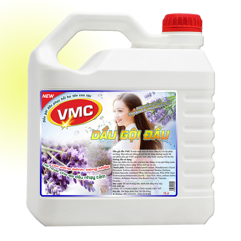 MUA BÁN DẦU GỘI ĐẦU VMC CAN 5 LÍT CHUYÊN DÙNG CHO KHÁCH SẠN, KHU NGHỈ DƯỠNG - HCVMNET