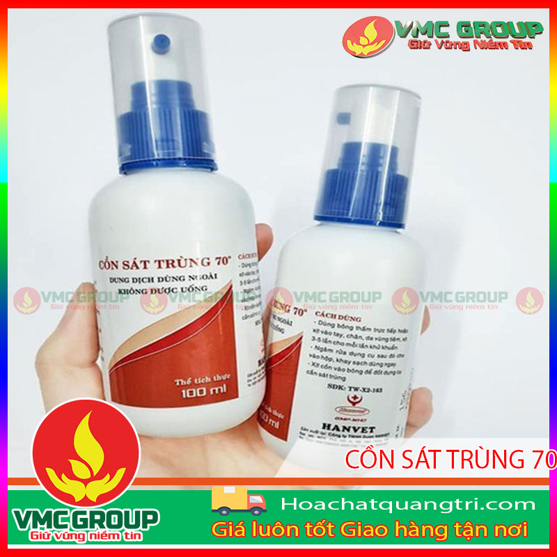 Cồn sát trùng 70 dạng xịt ( Hàng Y tế) -