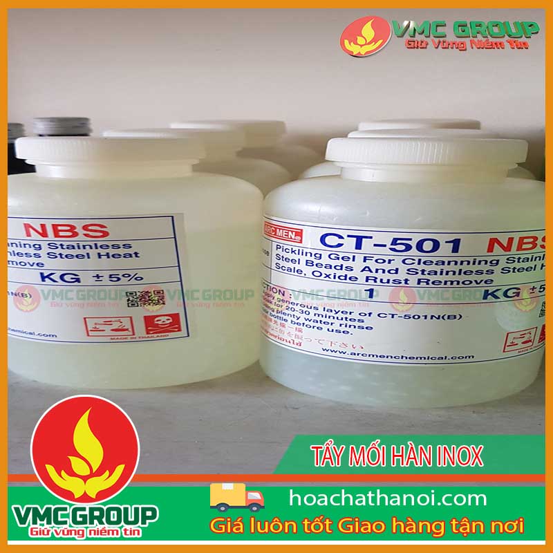 CT-501 DUNG DỊCH TẨY MỐI HÀN INOX - HCQT