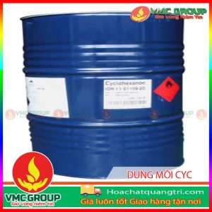 DUNG MÔI PHA SƠN CYCLOHEXANONE (CYC) C6H10O